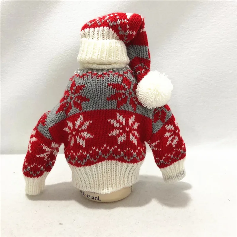 Promotional decoration for Christmas mini sweater hat