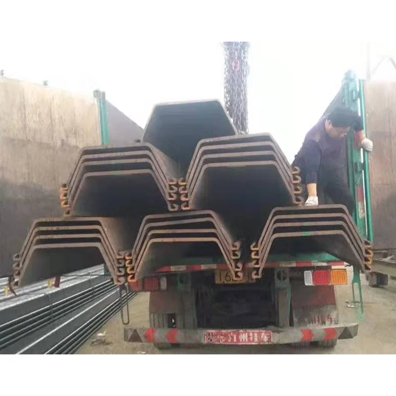 NANXIANG STEEL Z type cold formed sheet piles Z profile cold rolled steel sheet pile
