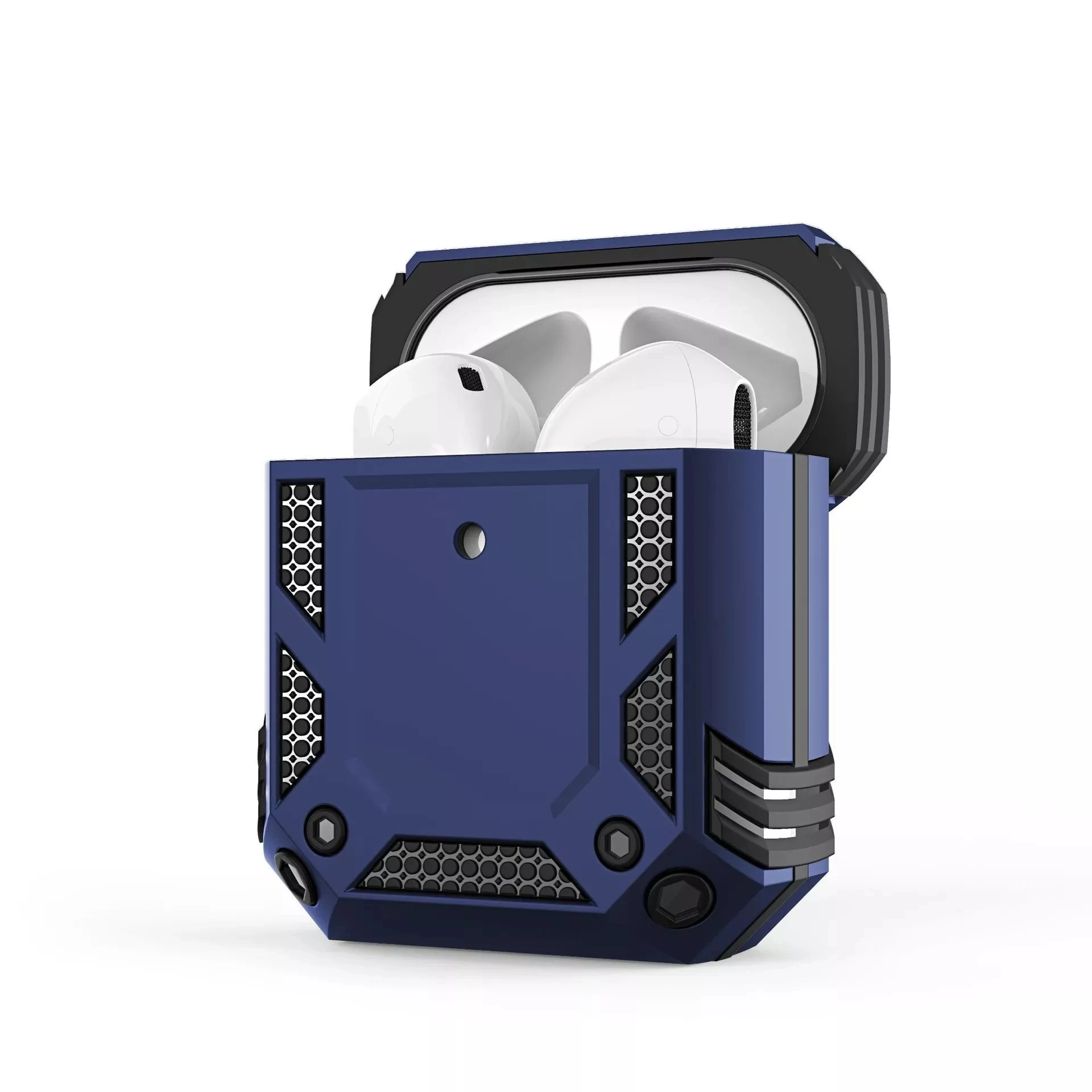 Противоударный 3D защитный чехол для Airpods 1/2 Pro