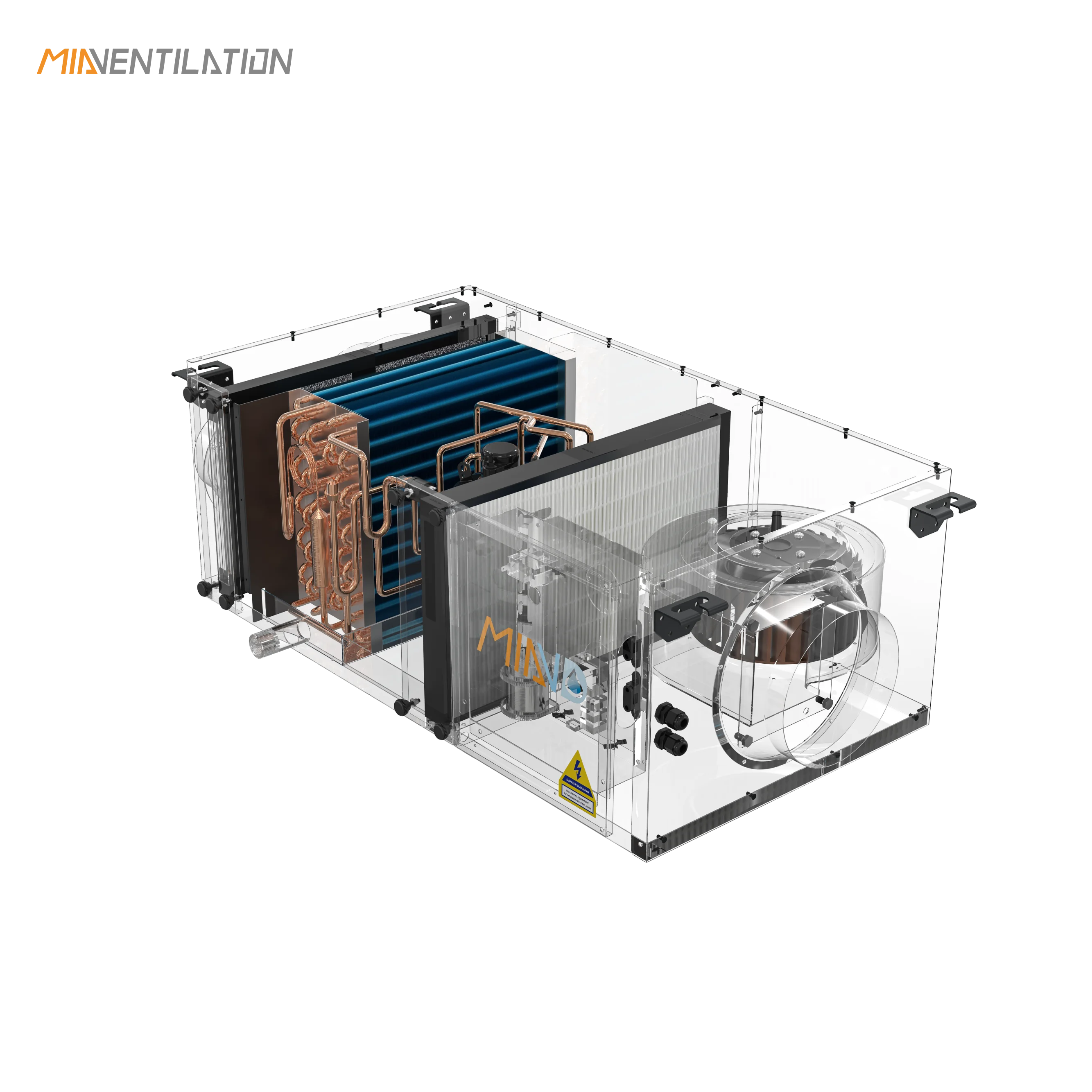 MIA-35BXF with dehumidification 35L/D with hepa h13 Filter Modern Design Portable 350m3/h modern design Home Dehumidifier