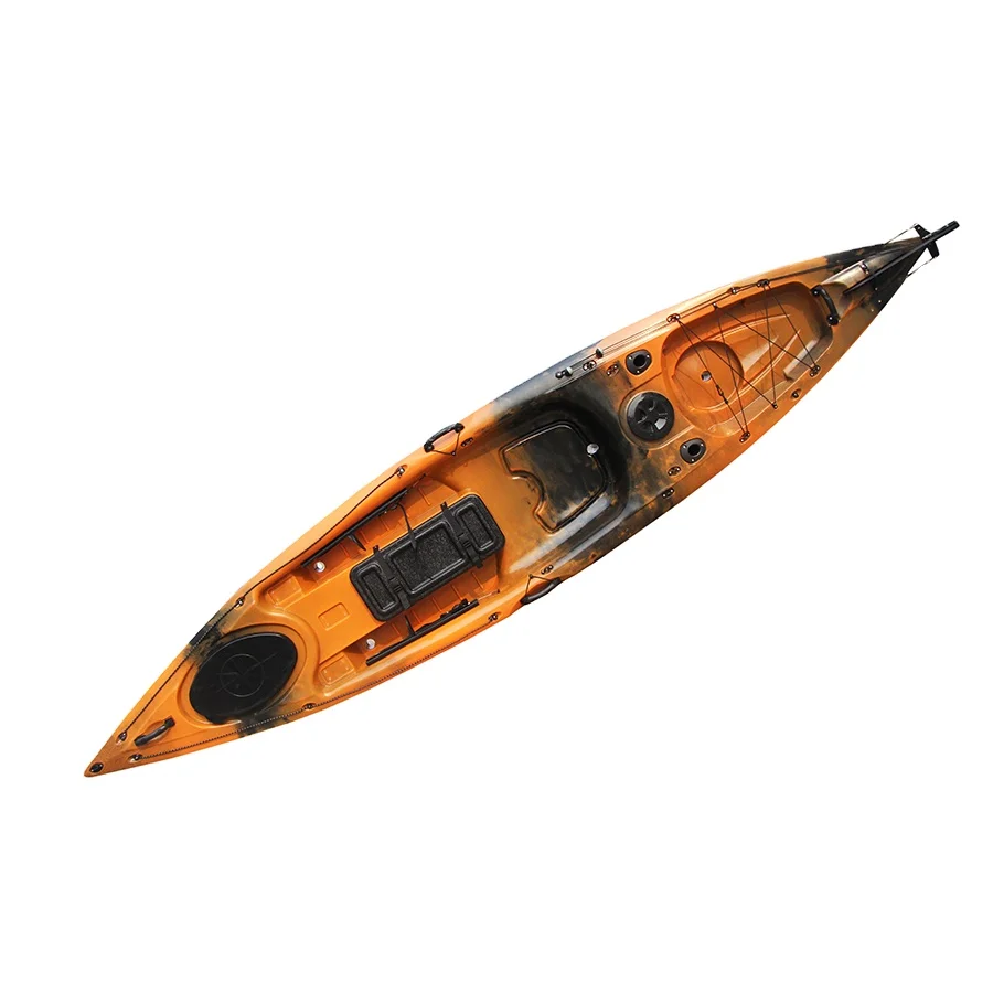China Factory Supply One Person kajak plastic Fishing Kayak for sale
