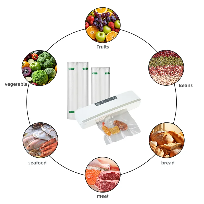 Custom Roll Vacuum Sealer Bag Vacuum Packaging Bag Vacuum Bags Roll for Food Storage