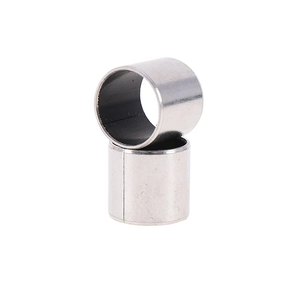 China wholesale slide bearing bush ptfe inside shaft sleeve oil free maintenance free sliding DU bushing