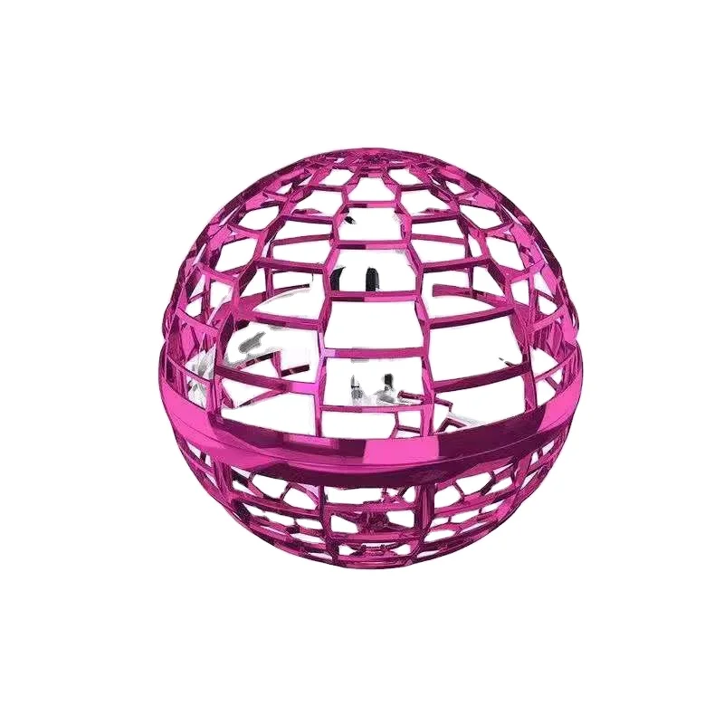 QJ Летающий Спиннер, летающий шар, вращающаяся игрушка, Дрон с ручным управлением, вертолет, вращающийся на 360 градусов мини НЛО с подсветкой, детские подарки