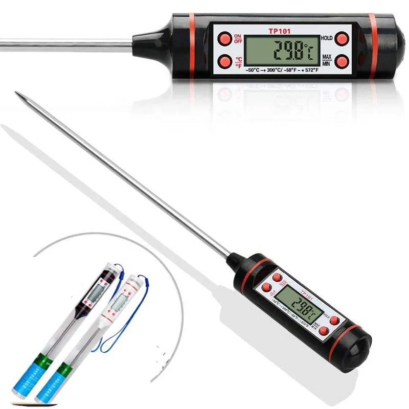 Оптовая продажа цифровой термометр TP101 для приготовления пищи мяса Кухонный Термометр духовки