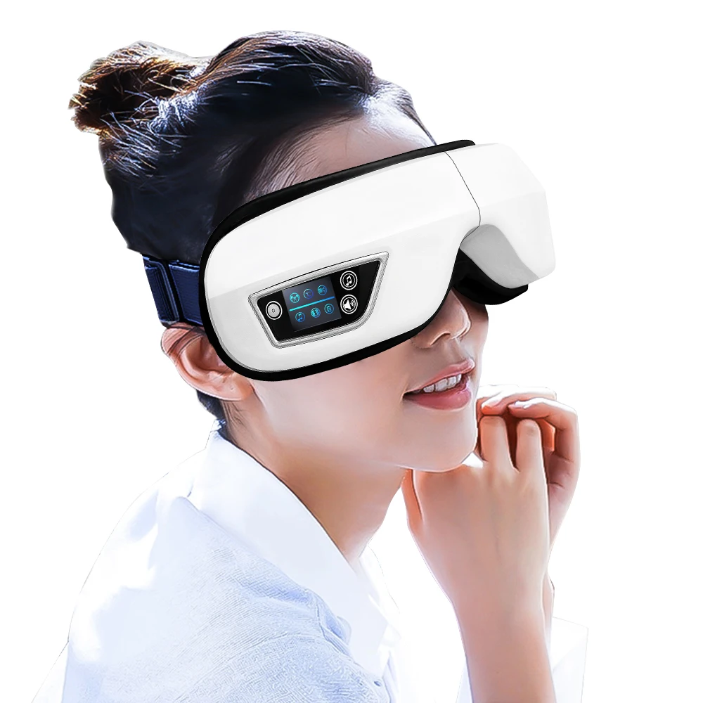 Handheld Electric Massager with Heating Eye Care Acupressure Vibrator Eye Massager Machine