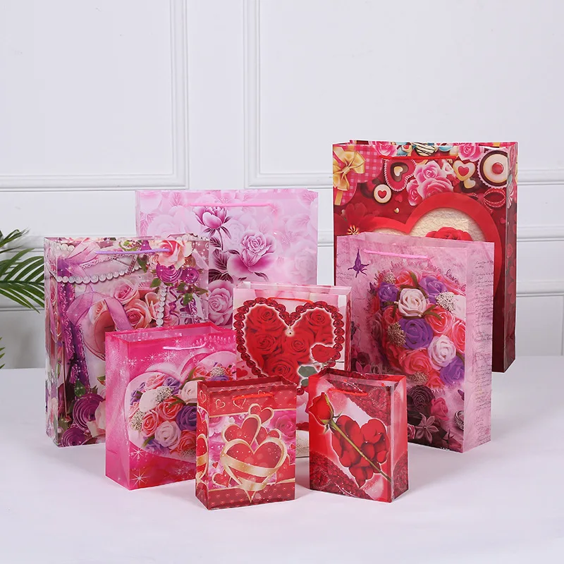 
Product Packaging Custom Bags Bridesmaid Gift Bag Wedding Paperbag 