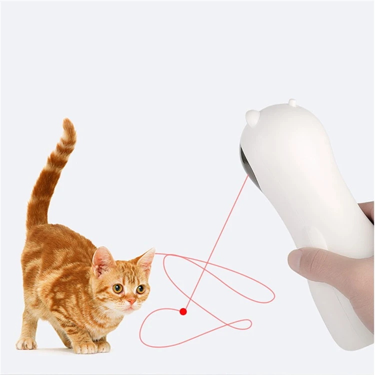 Manufacturers selling interactive LED laser toys automatic rotation multi-angle adjustable cat funny toy