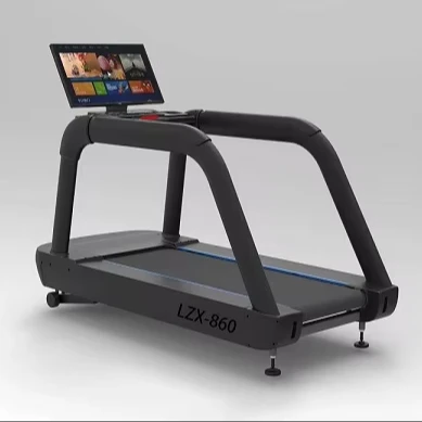 LZX-860T Коммерческая беговая дорожка с 32-дюймовым экраном и 7hp для тренажерного зала