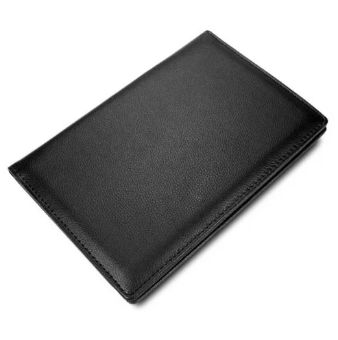 
A6 mini executive meeting agenda formats Leather Agenda wallet notebooks 