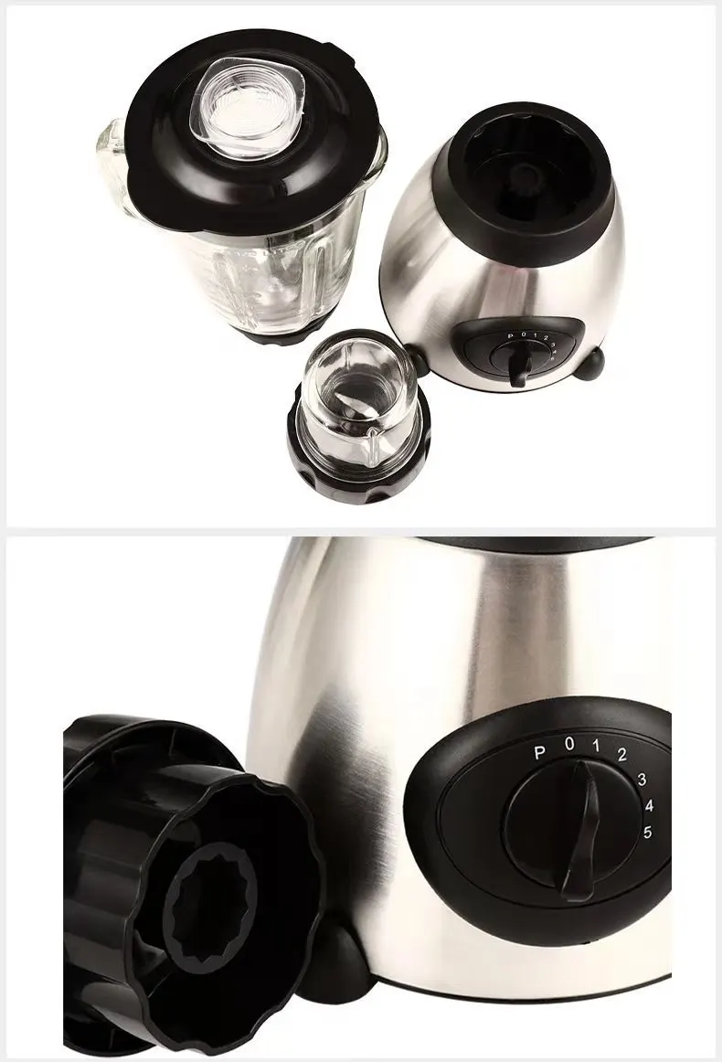 2024 Top Sale Heavy Duty Commercial High Speed Smoothies Heating Mixer Grinder Portable Home Appliances Blender