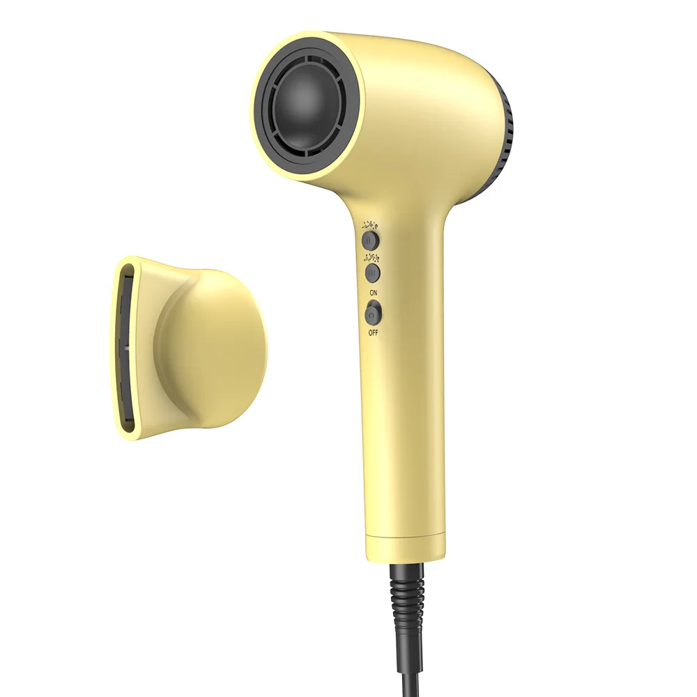 New Brushless Motor high speed 110,000 Rpm Generating Extreme Air Pressure Ionic Blow Dryer with diffuser and nozzle