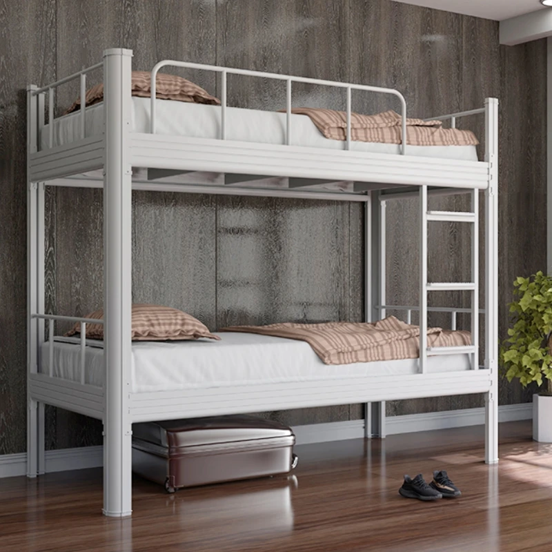 Knock-Down Durable Bedroom Furniture Bunk Beds For Adult  Double Decker Metal Dormitory Bed