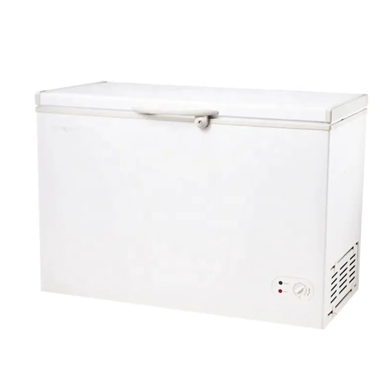 Commercial AC Power White Chest Deep Freezer