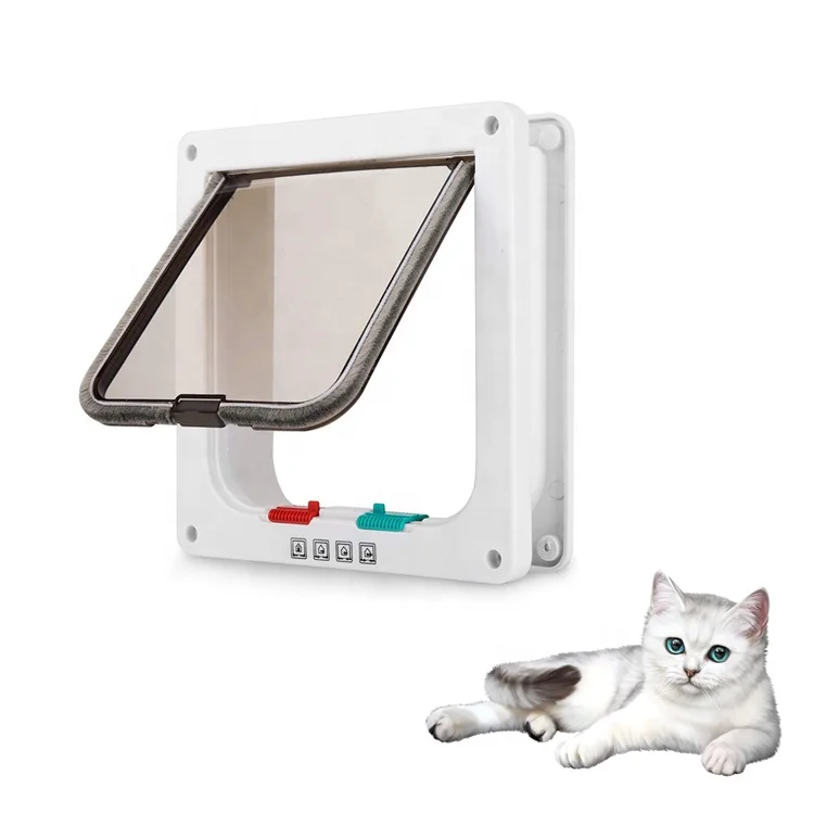 OEM Cat откидная дверь большая сменная виниловая белая черная для котят дышащая популярная домашних