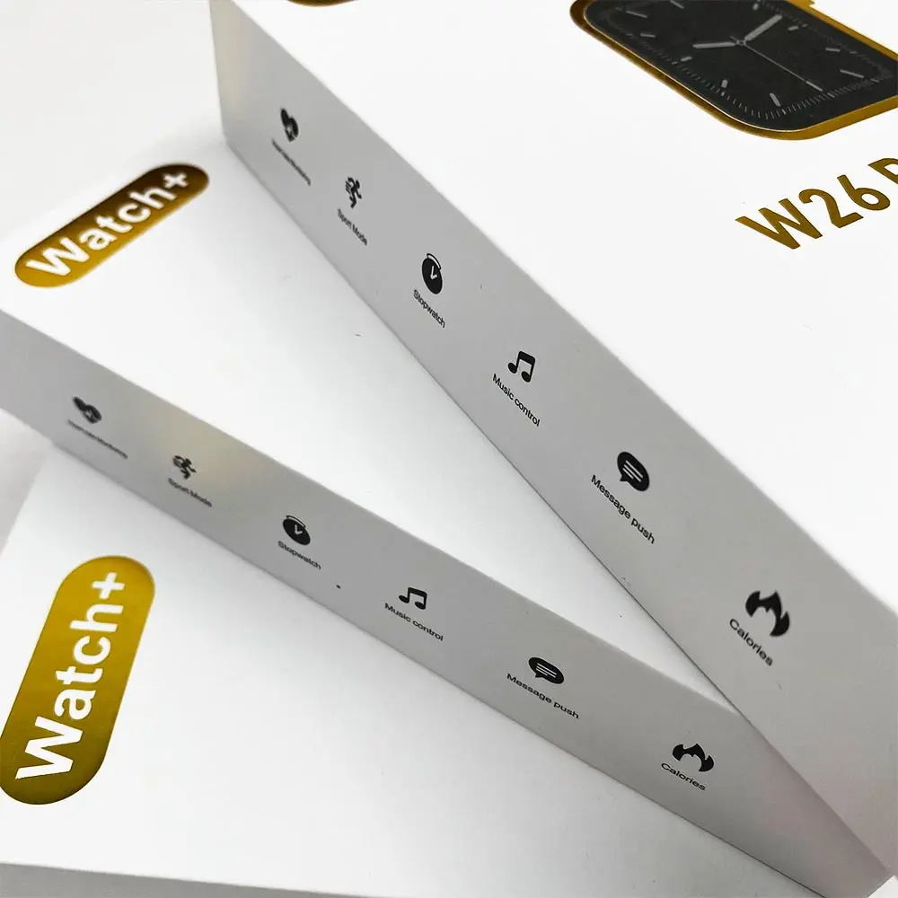 2023 New Arrival W26 pro max 1.44 inch smartwatch bluetooth earphone 2 in 1 smart watch with earbuds