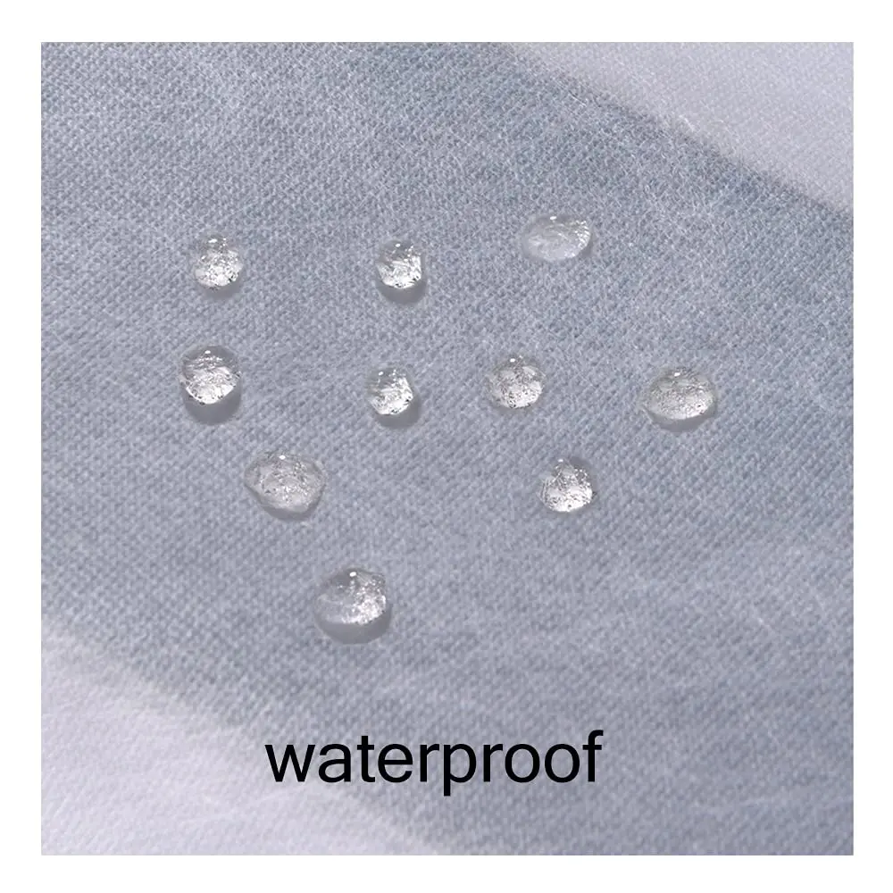 Водонепроницаемое нетканое покрытие для массажного стола, одноразовые Натяжные простыни для спа, белые, 36x88 дюймов