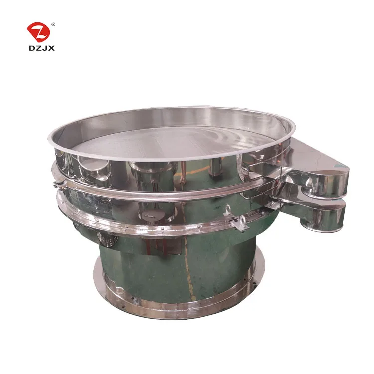 Customized Carbon Industry Silicon  Charcoal Gypsum Plastic Sifter Machine Coffee Bean Vibrator Screen Sieve