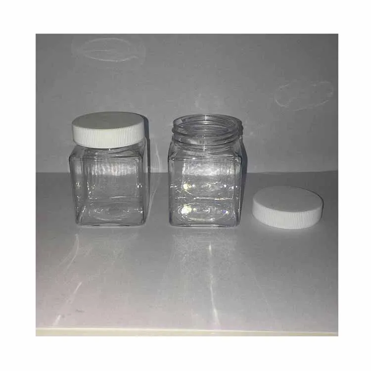 
Low Price Factory Custom Transparent Round PET Plastic Oil Cans For Food 