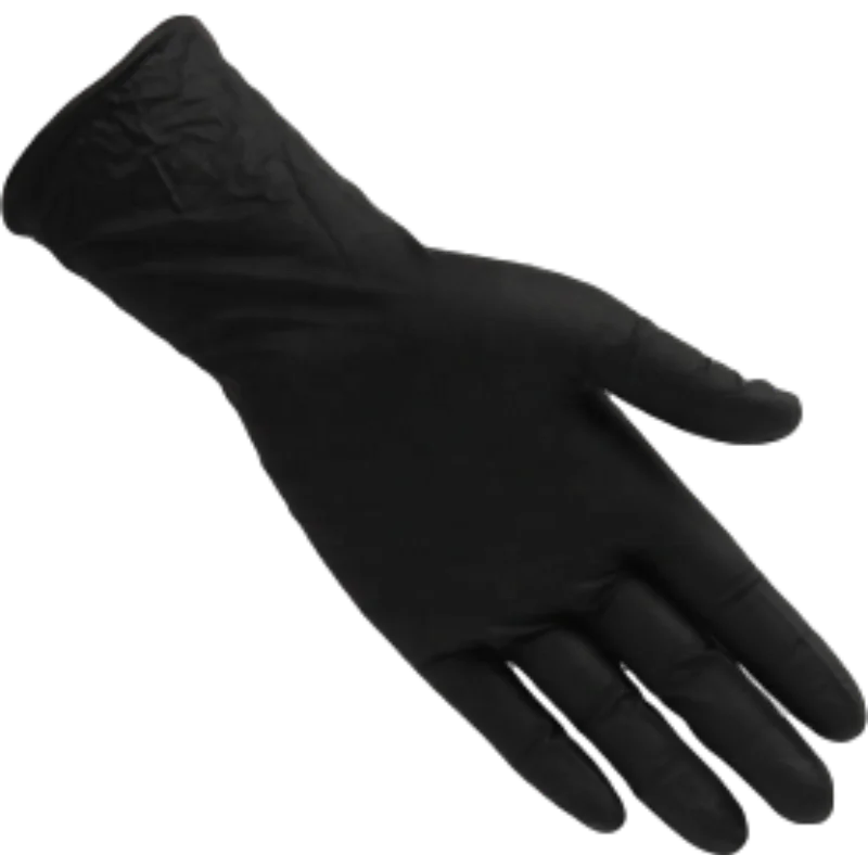 Black Nitrile Gloves Powder Free Nitrile Gloves Price Nitrile Coated Gloves