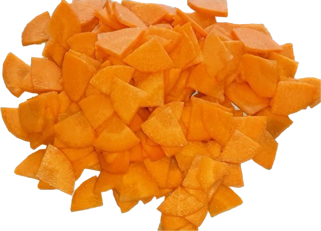 Crop Supplier Factory Price Vegetable Frozen Organic Carrot Export Standard IQF Manufacturers Direct Selling Shape Customization
