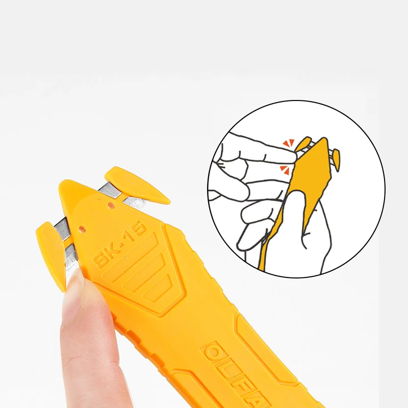 OLFA Portable Unpacking SK-15 Express durable Disposable Concealed Blade Safety Knife