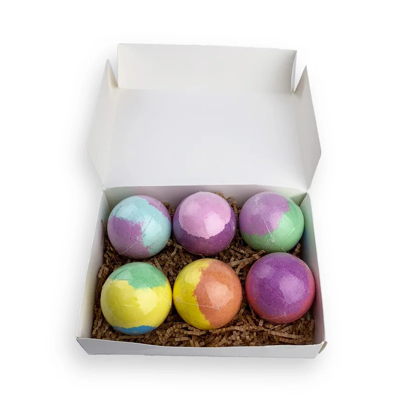  2021 Hot Selling OEM Private Label Holiday Gift Set Natural Vegan Organic Fizzy Bath