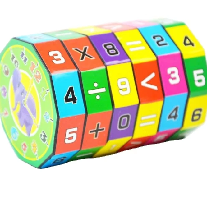 New Kids Math Toy Plastic Puzzles Number Arithmetic Calculate Practise Math Learning Toys educational toy