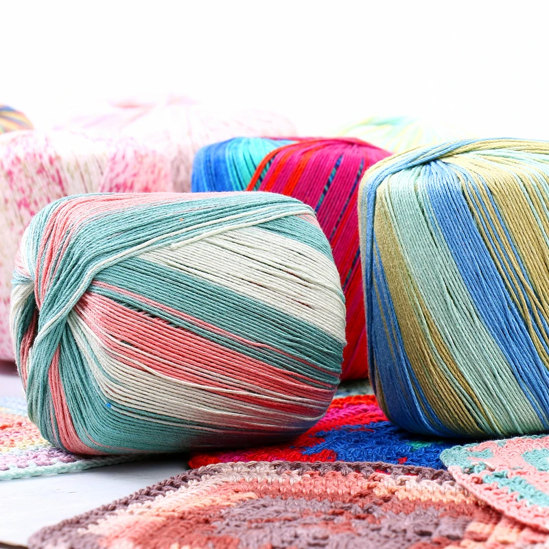 
Crochet Cotton Yarn Thin Yarn Lace Cotton Crochet Yarns 