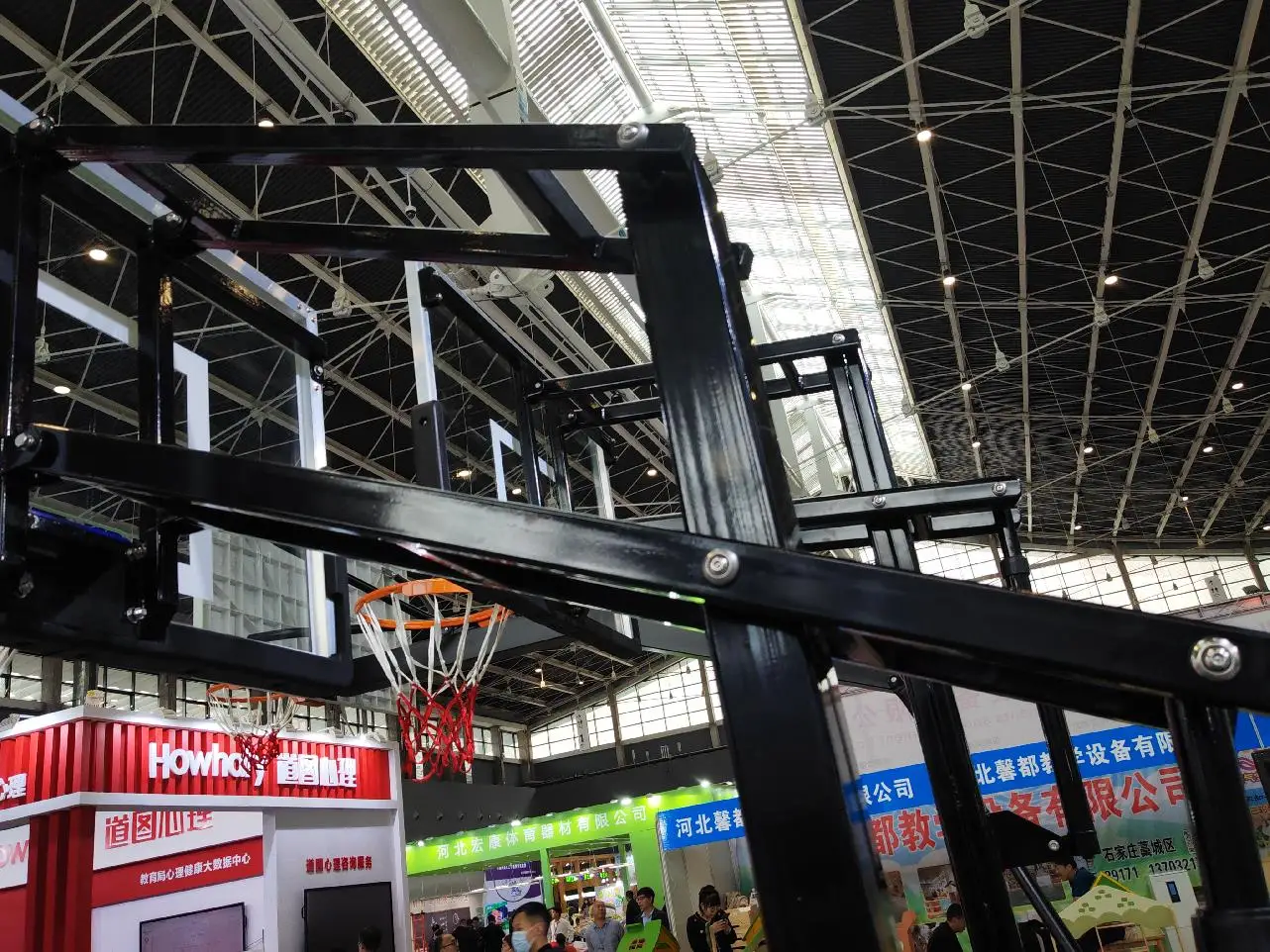 Cheaper Price Height Adjustable Basketball Stand Basketball Pole for Sale