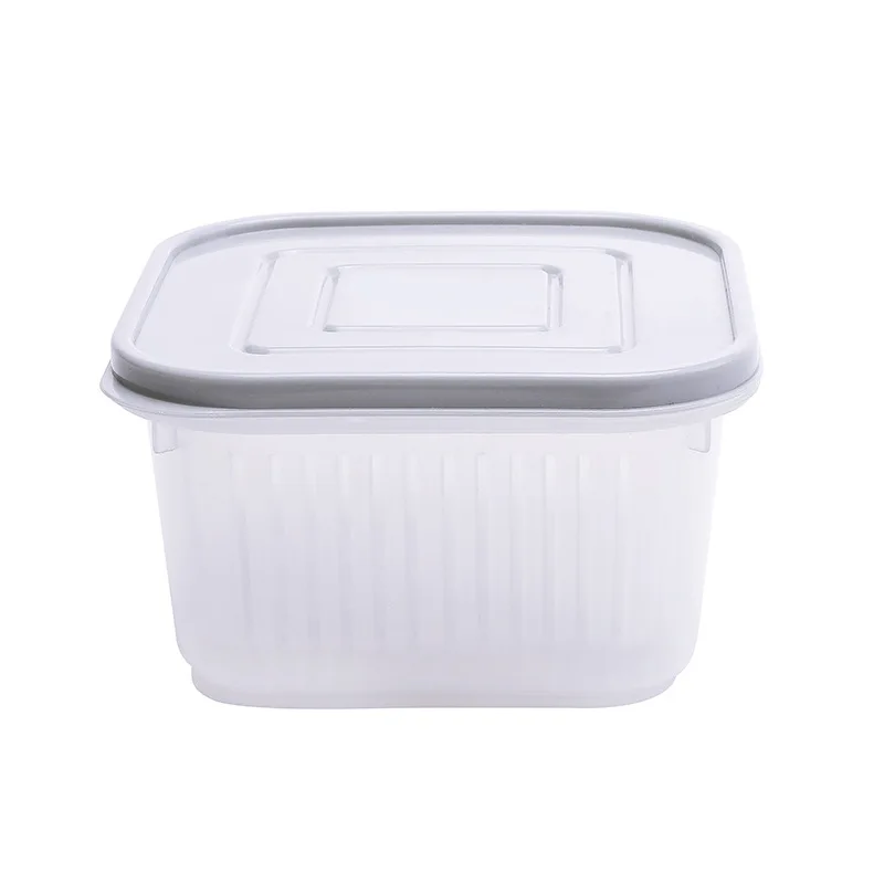 
Fast Food Transport Airtight And Canist Recycled Packaging Plastic Container Small Storage Box With Combination Lock 