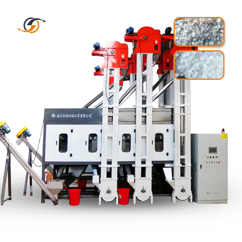 High Capacity 2-3T/H Recycling Plant PET PP PE Sorting Equipment  Electrostatic Separator Plastic other recycling products
