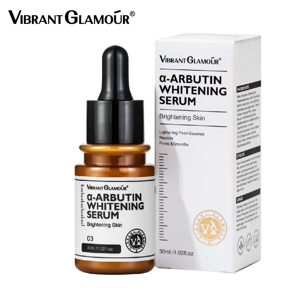 VIBRANT GLAMOUR Moisturizing Whitening Brightening Arbutin Extract Face Serum 30ml