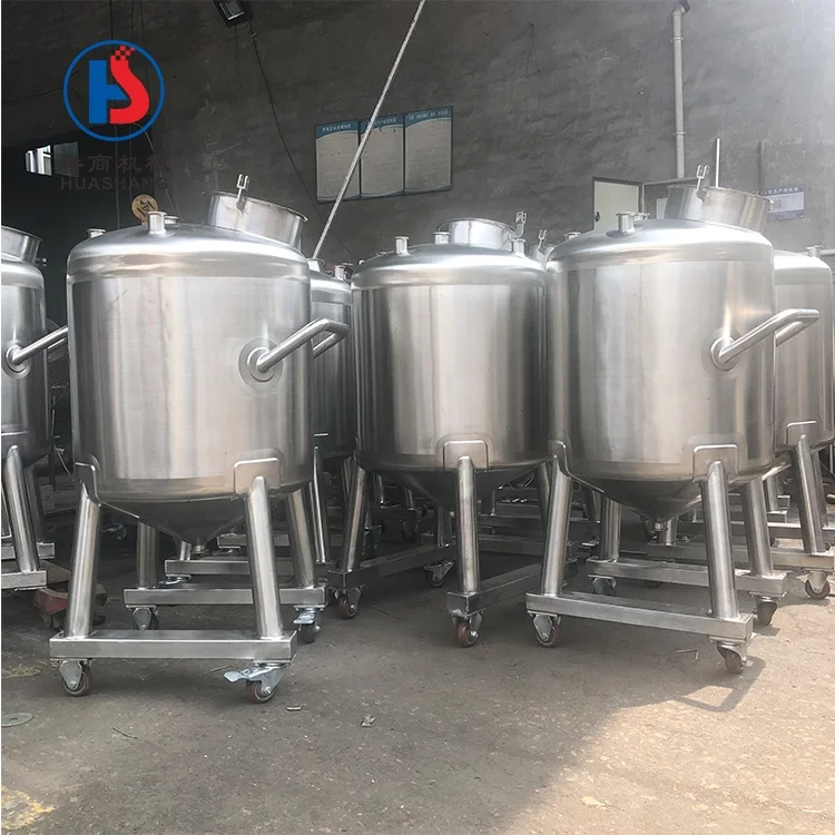 Movable liquid preparation tank chemical solvent Movable tank double jacketed milk Movable tank