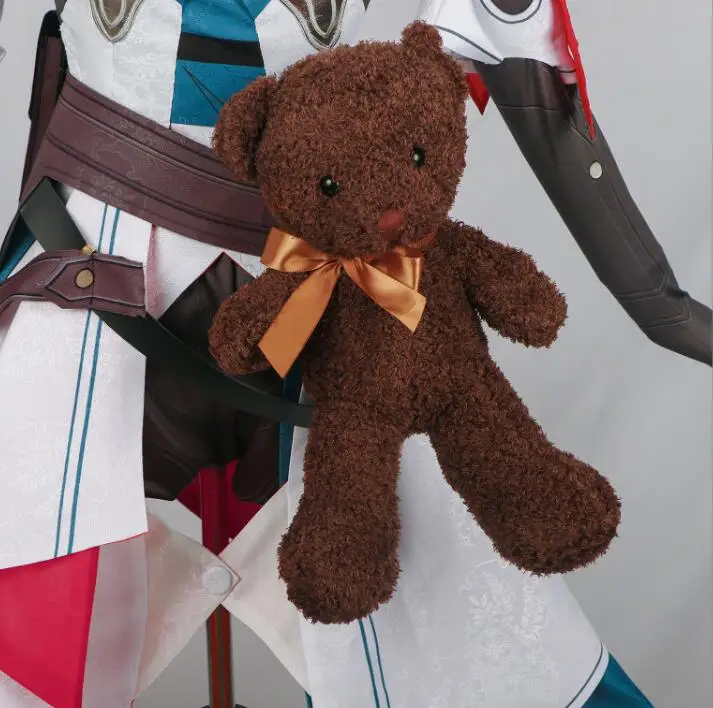 ecoparty Natasha Cosplay Costume Wig Game Honkai: Star Rail Cosplay Natasha Fullset Female Halloween Carnival Cos Party Suits