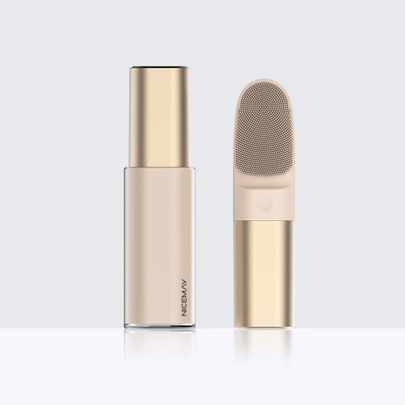  China manufacturer high grade heating silicone face cleansing brush