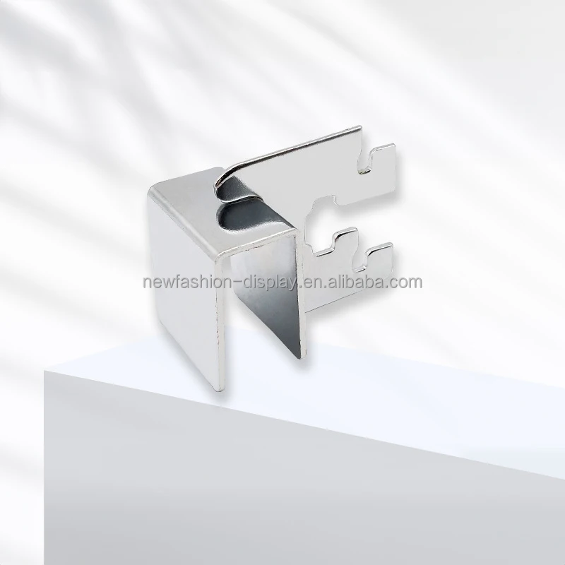 Factory wholesale Chrome Metal Support Wood And Glass Board Metal Shelf Support Knife Shelf Bracket