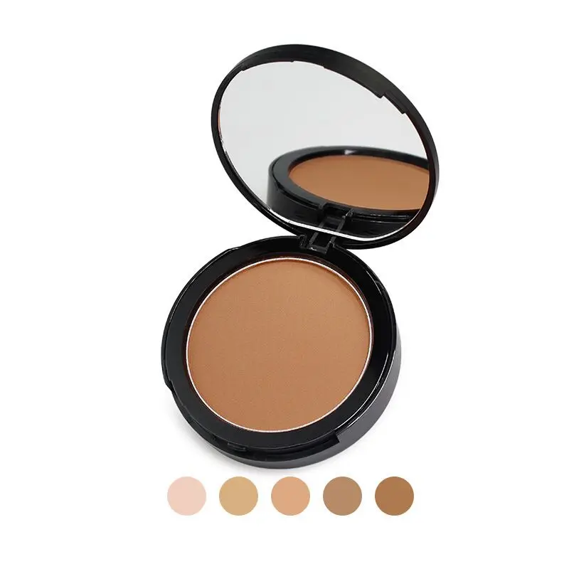 
5 Color Loose Powder Foundation Oil Control Waterproof Long Lasting Face Makeup Mineral OEM Private Label Setting Powder 