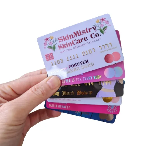 Factory OEM Hight Quality Credit Card Size Custom Printing Plastic Pvc Business Card