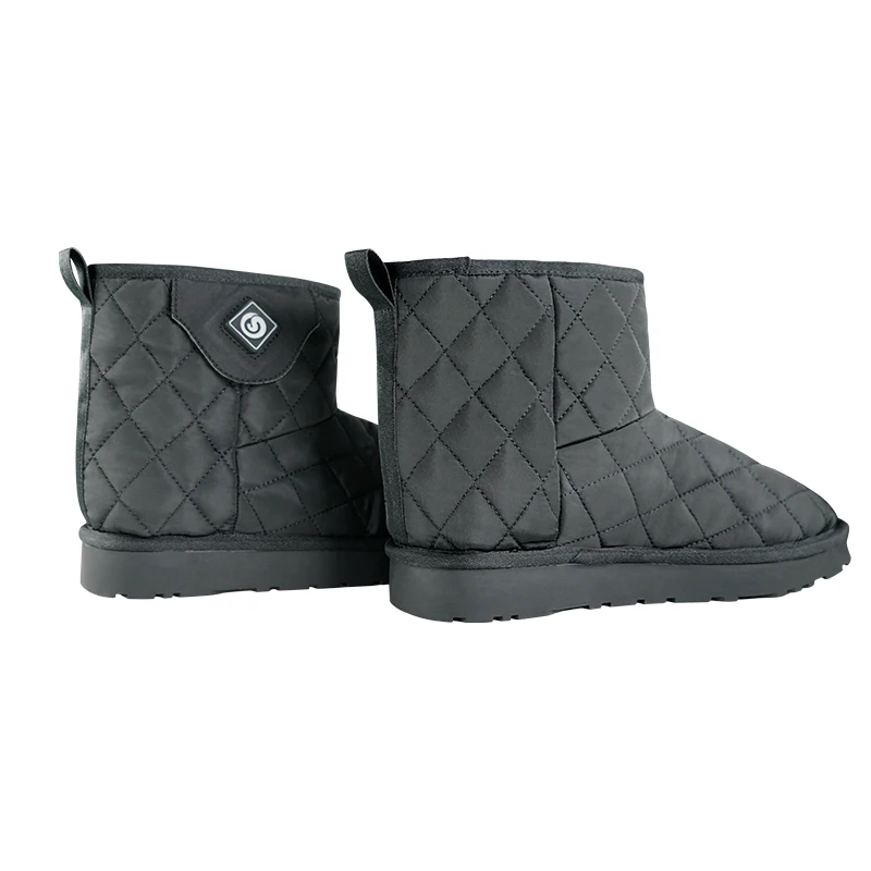 Оптовая продажа, женские ботинки с флисовой подкладкой, с электроаккумулятором, перезаряжаемые, с циркуляцией, зимние уличные утепленные ноги