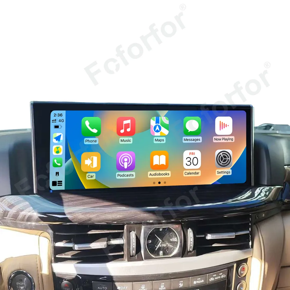 10.25Inch Android 13 Carplay For Lexus LX570 2008-2015 Auto Stereo With GPS Navigation WIFI Mirrorlink Radio Car Head Unit