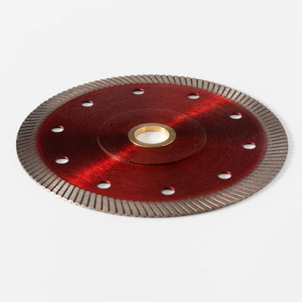 High Quality Hot press Super Thin Turbo Diamond Tiles Ceramic Saw Blade Circular Cutting Disc For Porcelain Granite