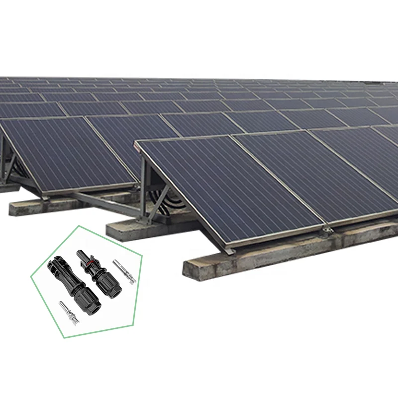 2KW 5KW Grid-tied Solar System for School Home Factory Commercial Smart MPPT Photovoltaic System Parts Solar Connectors