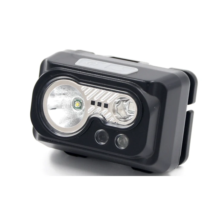 3w led running reading headlamp induction emergency waterproof usb rechargeable motion sensor headlamp