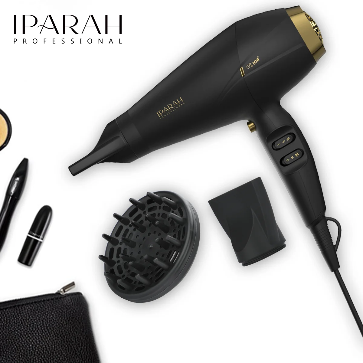 IPARAH  P-340 2000-2400W Powerful Salon Electric Professional  Hair Dryer for Women