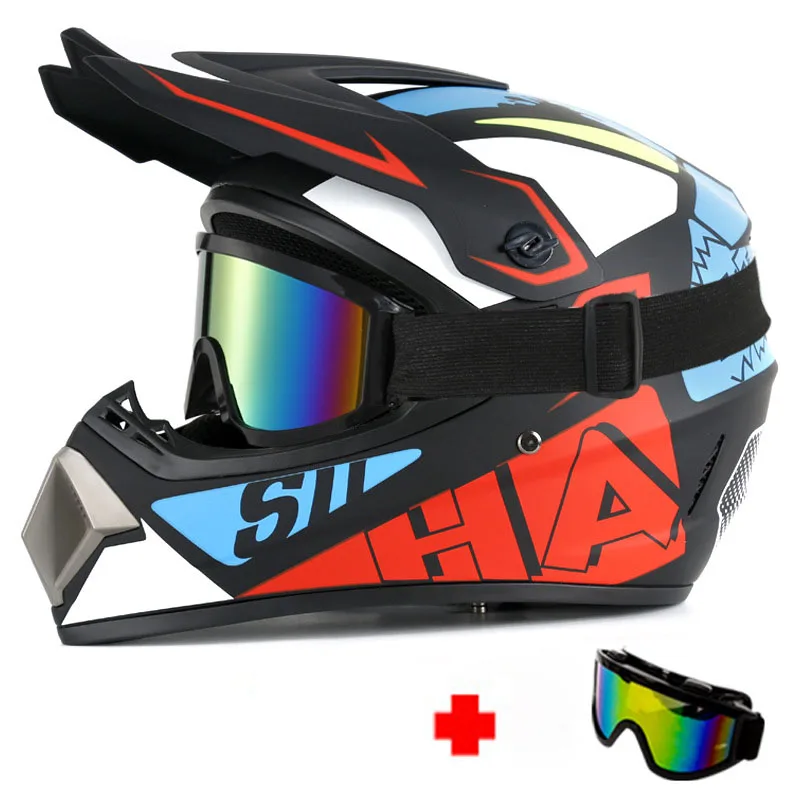 Teenager ABS Full Face Colorful Manufacturer DOT Child Helmet Motorcycle Helmet Motorcycle With HD Lens