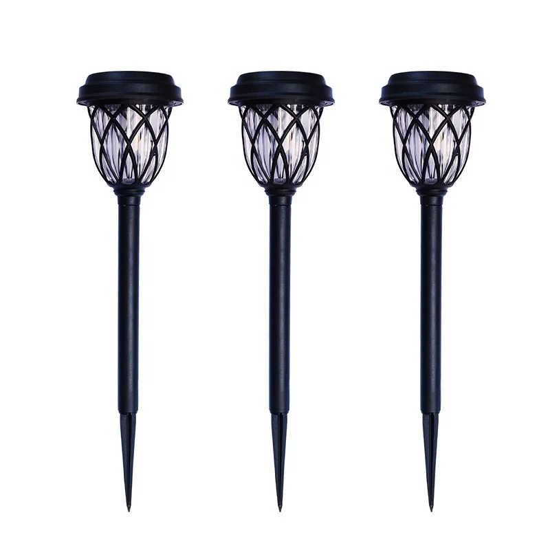New solar outdoor garden lamp garden decorative lamp villa ground plug lamp