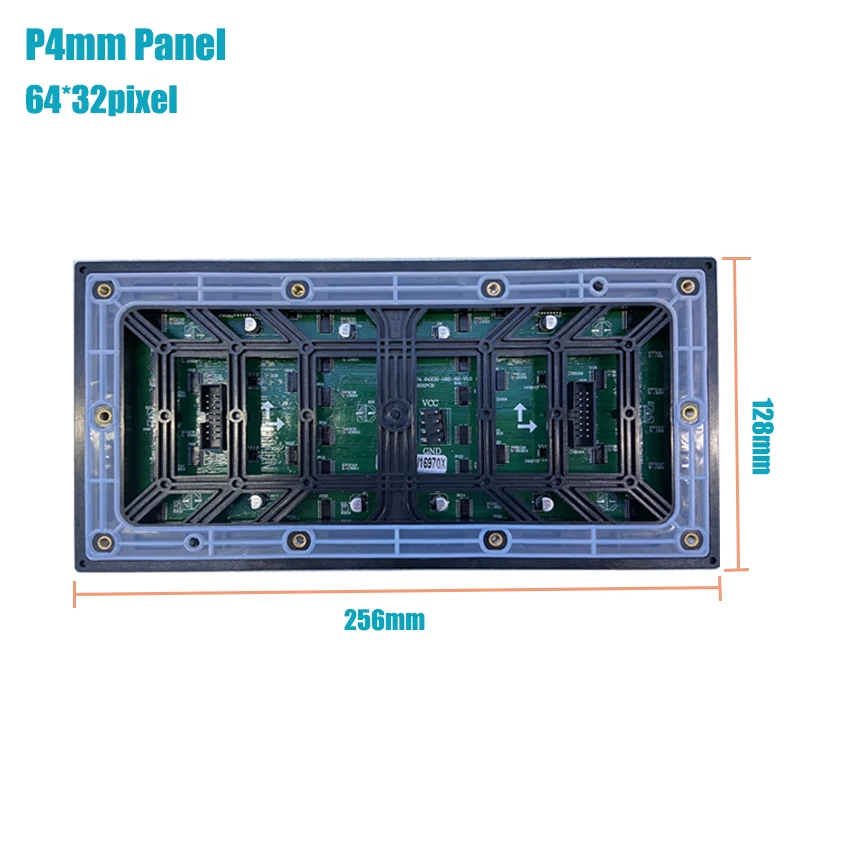 High brightness P4 outdoor SMD 256*128mm LED display panel P3.91 P4 P6 P8 P10 LED advertising rental module