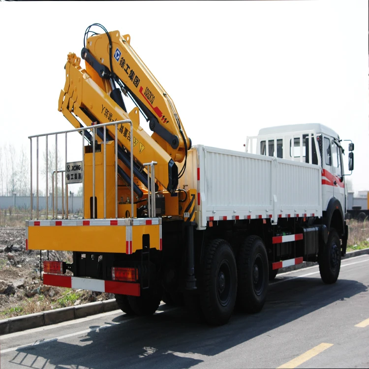 XCMG Original Manufacturer Used SQ8ZK3Q Straight Arm Truck Mounted Crane