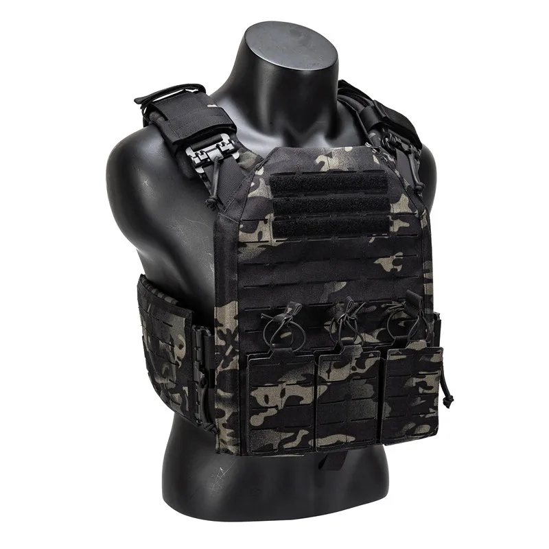 GAG Chaleco Tactico 1000D Nylon ROC System Molle Tactical Vest Plate Carrier
